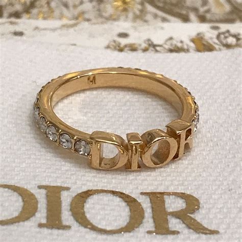 ring dior zweifamilien|dior gold finish rings.